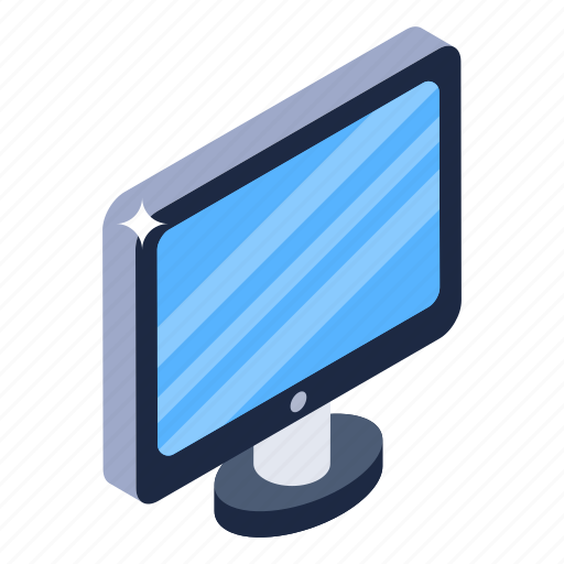 Computer, monitor, lcd, screen, pc icon - Download on Iconfinder