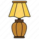 table lamp, desk lamp, light, lamp light, interior decor, electric