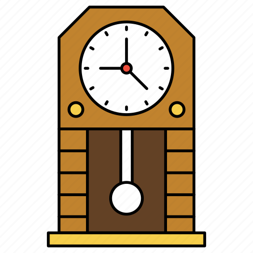 Clock, hanging, watch, time, pendulum icon - Download on Iconfinder