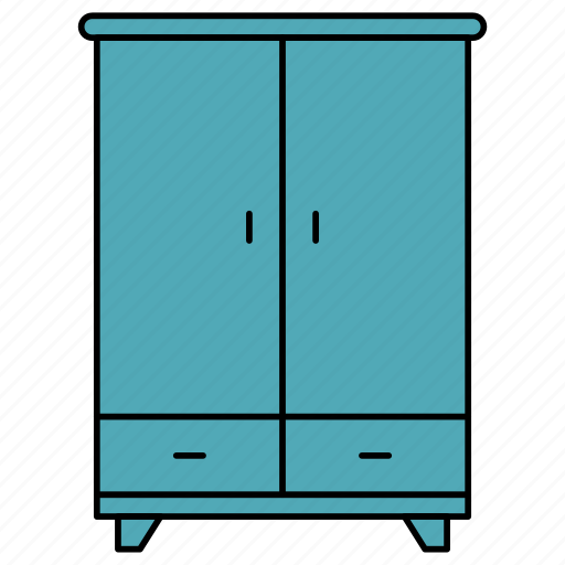 Cupboard, furniture, drawers, cabinet, handles, steel, closet icon - Download on Iconfinder