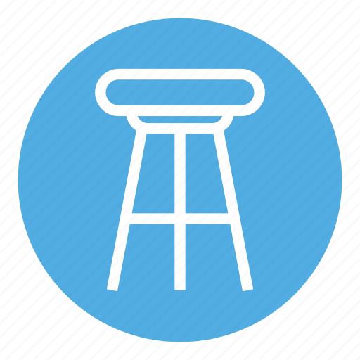 Bar stool, chair, furniture, house, interior, seat, stool icon - Download on Iconfinder
