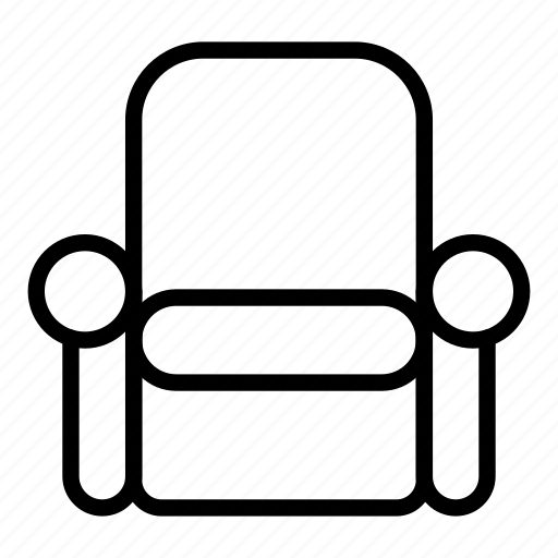 Armchair, chair, furniture, home, interior, seat, sofa icon - Download on Iconfinder