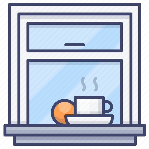 Coffee, interior, morning, window icon - Download on Iconfinder