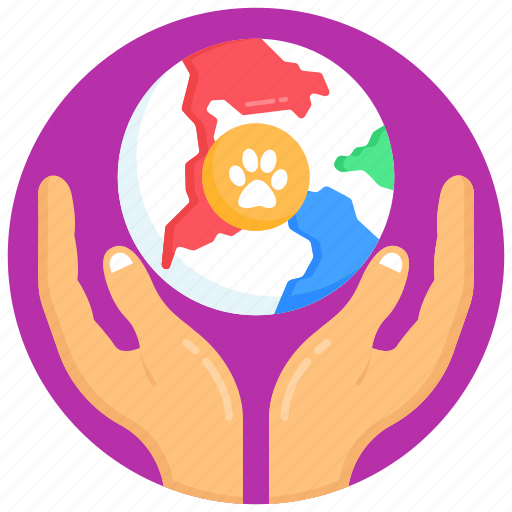 Global pet care, global cat care, global safety, global pet day, pet protection icon - Download on Iconfinder