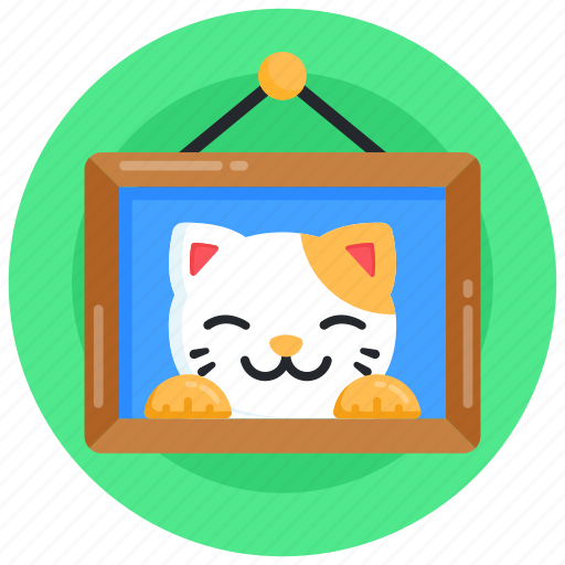 Cat photo, cat photo frame, pet photo, pet photo frame, animal photo icon - Download on Iconfinder