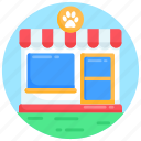 pet shop, animal shop, pet outlet, pet store, market