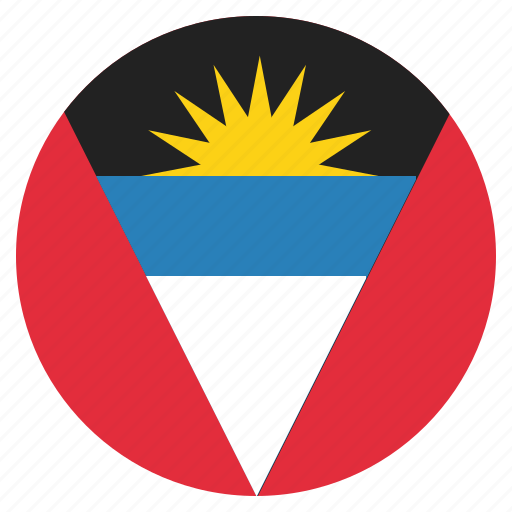 Antigua, barbuda, flag, national icon - Download on Iconfinder