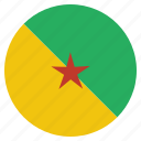 country, flag, french, guiana