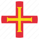 country, flag, guernsey