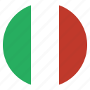 country, flag, italian, italy