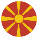 country, flag, macedonia