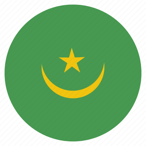 Country, flag, mauritania icon - Download on Iconfinder