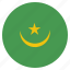 country, flag, mauritania 