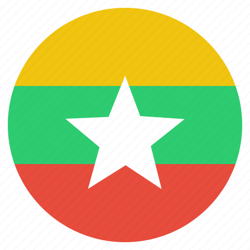 Burma, burmese, flag, myanmar icon - Download on Iconfinder