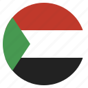 country, flag, sudan, sudanese