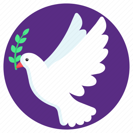 Peace bird, dove, peacenik, bird, columbidae icon - Download on Iconfinder