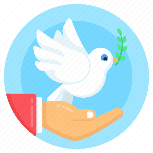 Peace bird, dove, peacenik, dove of peace, columbidae icon - Download on Iconfinder