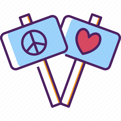 Banner, poster, business, board, peace, love, heart icon - Download on Iconfinder