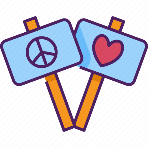 Banner, poster, business, board, peace, love, heart icon - Download on Iconfinder