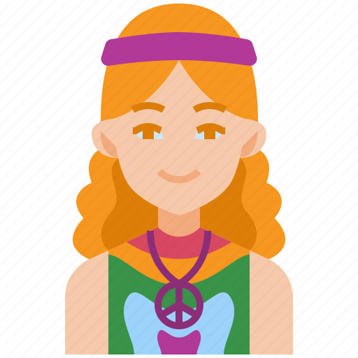 Hippie, bohemian, boho, peace, culture, festival, people icon - Download on Iconfinder
