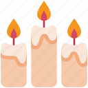 candles, celebration, candle, decoration, light, peace, festival