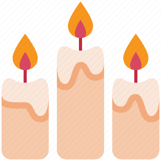 Candles, celebration, candle, decoration, light, peace, festival icon - Download on Iconfinder