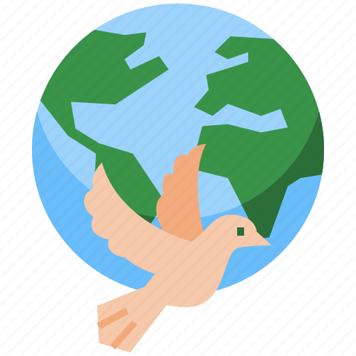 World, peace, world peace, ecology, peace sign, peace flag, pacifism icon - Download on Iconfinder