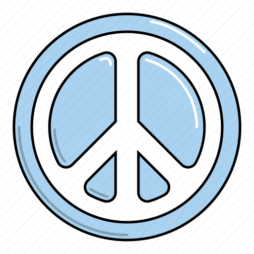Circle, peace, round, shape icon - Download on Iconfinder
