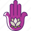 hamsa, hand, hamsa hand, religion, palm, culture, lotus 