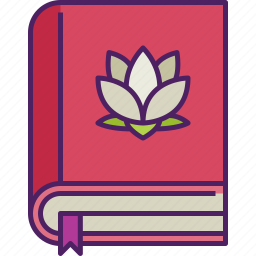 Book, education, study, reading, yoga, lotus, learning icon - Download on Iconfinder