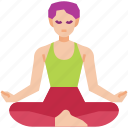 meditate, meditation, yoga, relax, exercise, pose, lifestyle