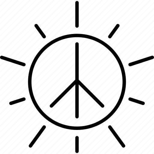 Day, hippy, international, peace, sign, world icon - Download on Iconfinder