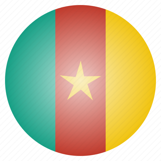 Cameroon, cameroonian, country, flag, national icon - Download on Iconfinder