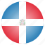 country, dominican, flag, republic 