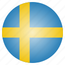 country, flag, national, sweden, swedish