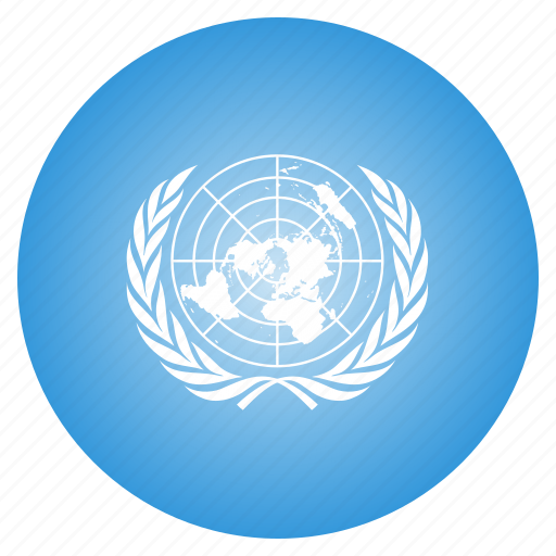 Circle, flag, nations, un, united icon - Download on Iconfinder