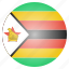 country, flag, national, rhodesia, zimbabwe 