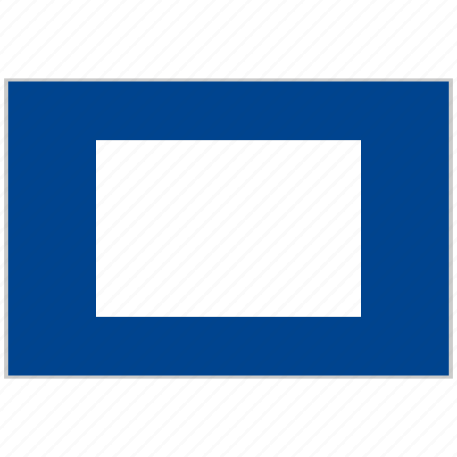 Alphabet, international, letter p, maritime, nautical flag, papa icon - Download on Iconfinder