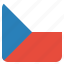 country, czech, flag, national, republic 