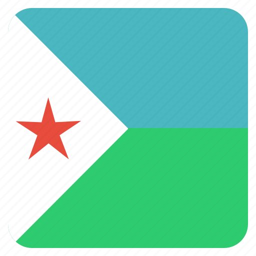 Country, djibouti, flag, national icon - Download on Iconfinder