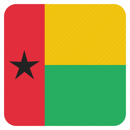 Bissau, country, flag, guinea, national icon - Download on Iconfinder