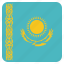 country, flag, kazakhstan, national 