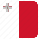 country, flag, malta, national