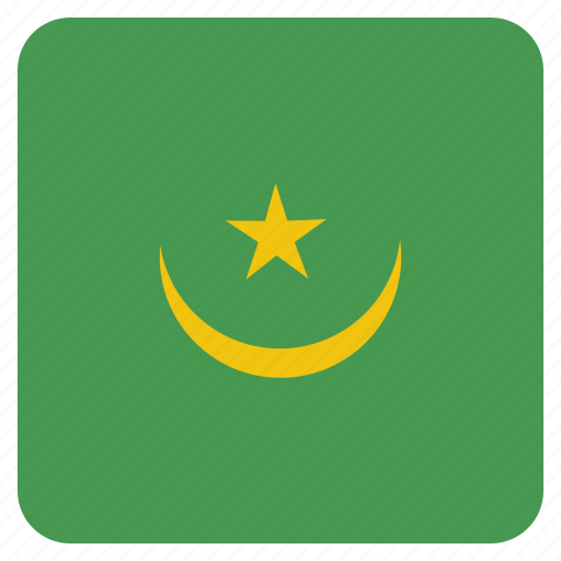 Country, flag, mauritania, national icon - Download on Iconfinder