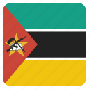 country, flag, mozambique, national