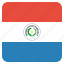 country, flag, national, paraguay 