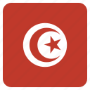 country, flag, national, tunisia, tunisian