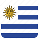 country, flag, national, uruguay, uruguayan