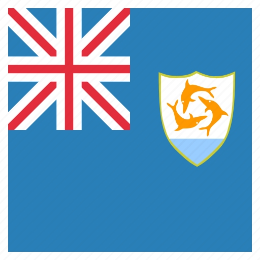 Anguilla, flag, square icon - Download on Iconfinder