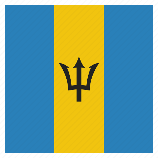 Barbados, country, flag, national icon - Download on Iconfinder